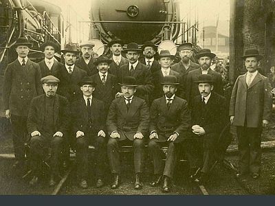 Паровозостроители, 1930 год