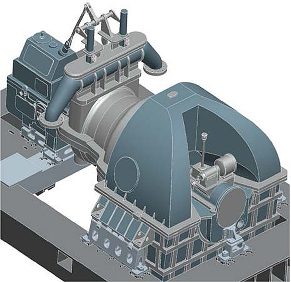 Турбина паровая К-12-6,0 (на базе турбины К-22-90)