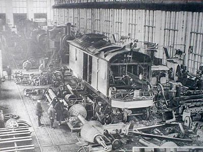 Строительство ДнепроГЭС, 1920 год