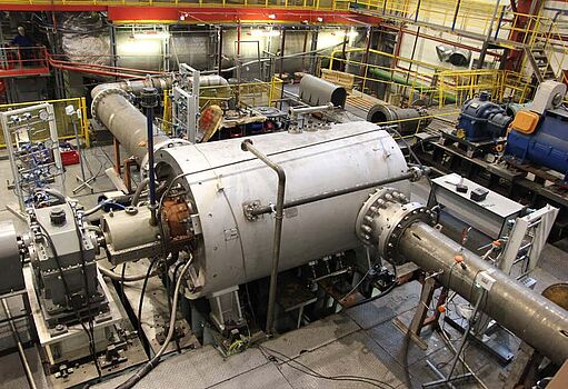 Стенд испытания ЦБК на модельном газе в замкнутом контуре
