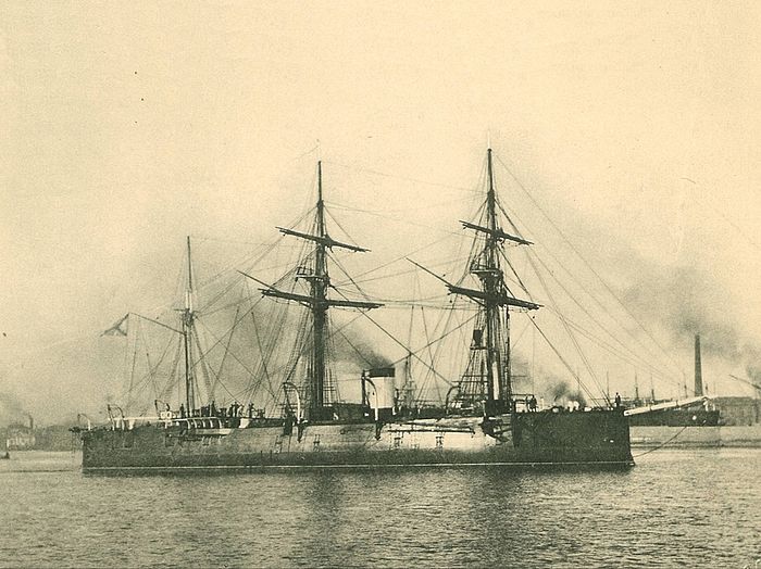 Броненосец береговой обороны «Кремль» 1865 года постройки