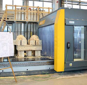 Пятикоординатный станок Dinamic FC 4000 cnc для изготовления моделей